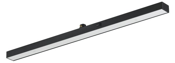 Trio Lighting Svetlobni trak LED za železniški sistem DUOline črne barve, zatemnjen, Črna, Dnevna soba / jedilnica, Plastika, Sodobni