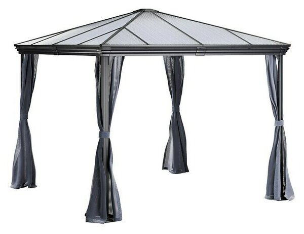 Sunfun Paviljon šotoraste oblike Reo (Š x G: 300 x 300 cm, Barva strehe: Antracitne barve)
