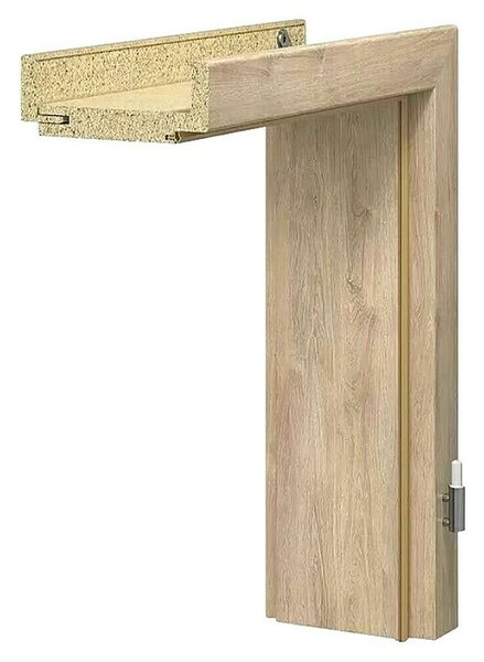 GetaDoor Laminit Podboj za vrata GL767 (650 x 2.000 mm, Debelina stene: 14,5 cm, Smer odpiranja: Desno)