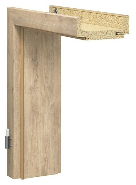 GetaDoor Laminit Podboj za vrata GL767 (650 x 2.000 mm, Debelina stene: 14,5 cm, Smer odpiranja: Levo)