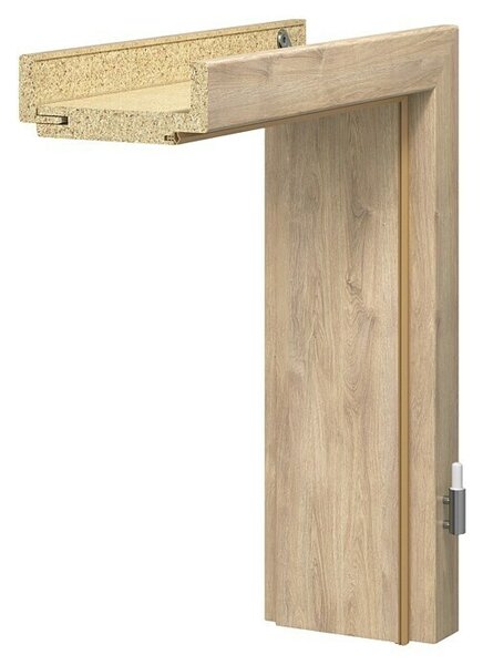 Podboj za vrata Laminit GL 767 (650 x 2.000 mm, Debelina stene: 12,5 cm, Smer odpiranja: Desno)