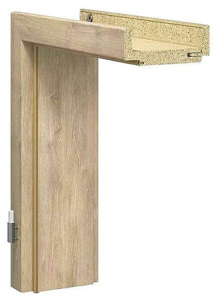 GetaDoor Laminit Podboj za vrata GL767 (750 x 2.000 mm, Debelina stene: 14,5 cm, Smer odpiranja: Levo)