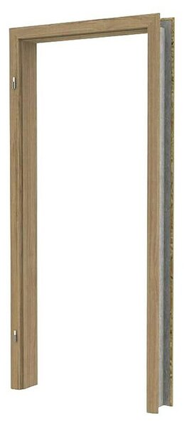Lip Bled Podboj za vrata Hrast grča CPL2 (850 x 2.000 mm, Debelina stene: 100 mm, Smer odpiranja: Levo)
