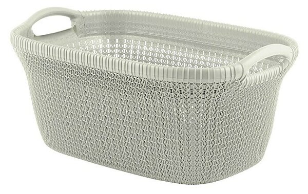 Curver Knit Košara za perilo (40 l, Bele barve, Pravokotna, Plastika)