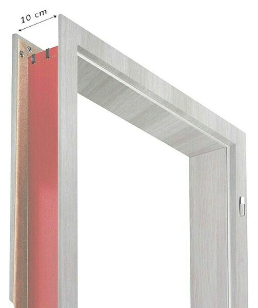 Doornite Podboj za vrata Beli hrast (750 x 2.000 mm, Debelina stene: 10 cm, Smer odpiranja: Desno, Beli hrast)