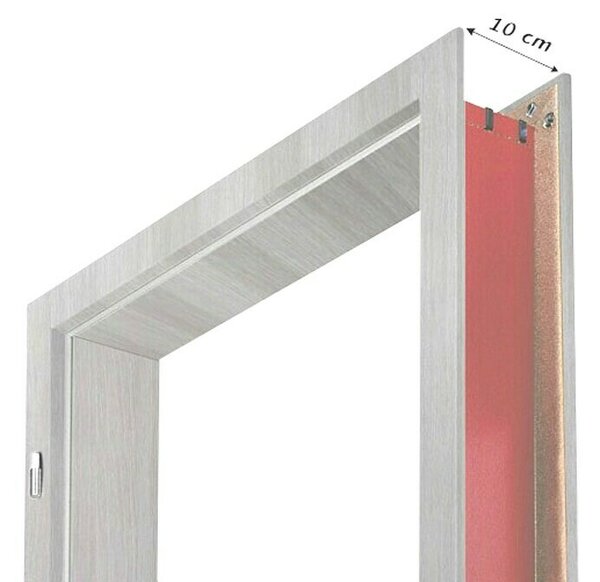Doornite Podboj za vrata Beli hrast (750 x 2.000 mm, Debelina stene: 10 cm, Smer odpiranja: Levo, Beli hrast)