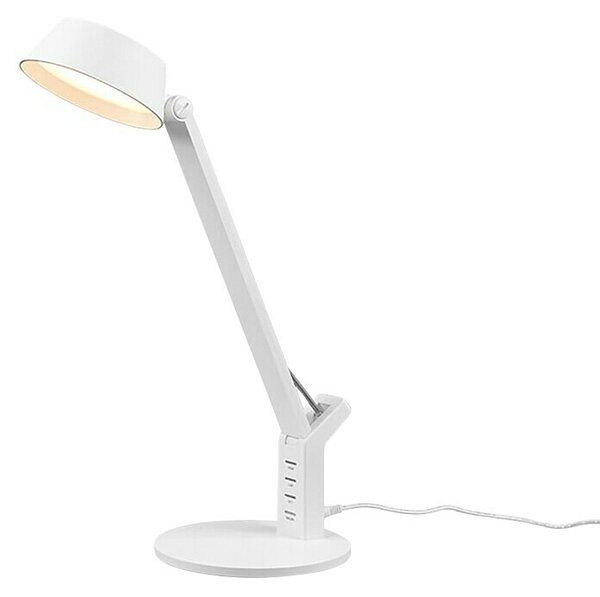 LED namizna svetilka Ava (5,2 W, Do x Š x V: 30 x 17 x 40 cm, Bela, Hladno bela)