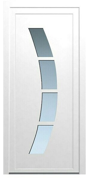 Hišna vhodna vrata Milano KF740 (1.100 x 2.100 mm, Smer odpiranja: Levo)