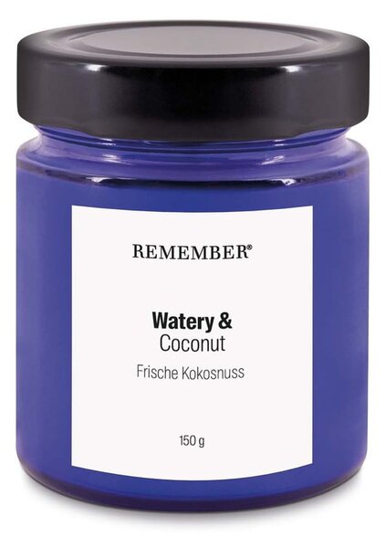 Dišeča sveča iz sojinega voska čas gorenja 35 h Watery & Coconut – Remember