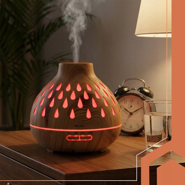 10W LED RGB ultrazvočni vlažilec zraka aroma difuzor 400ml izparjevalnik