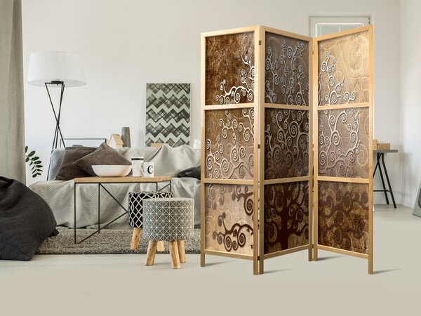 Japanski paravan - Golden Flourishes I