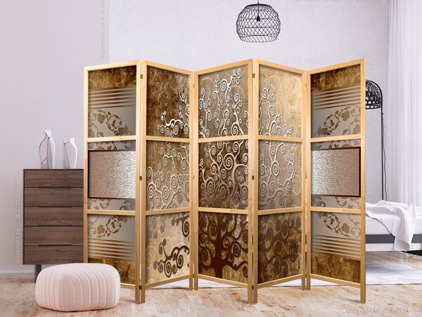 Japanski paravan - Golden Flourishes II