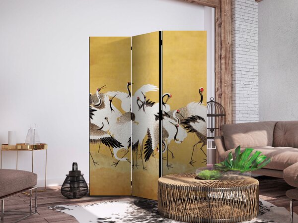 Japanski paravan - Japanese cranes
