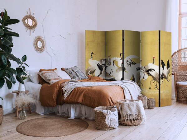 Japanski paravan - Japanese cranes