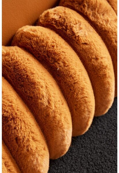 Mömax Krznena Blazina Moka Cushion Caramel, Ca. 30/60 Cm