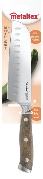 Santoku nož iz nerjavečega jekla Heritage – Metaltex