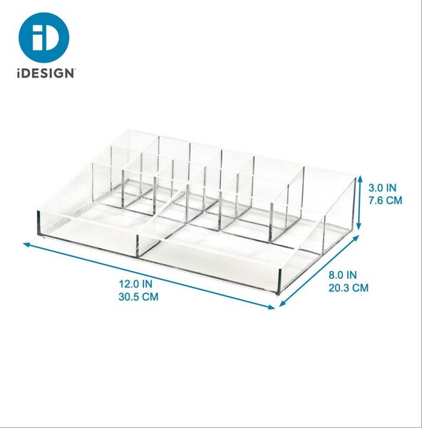 Kopalniški organizator za kozmetiko iz reciklirane plastike Cosmetic Station – iDesign