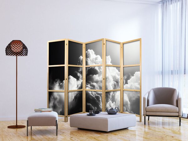 Japanski paravan - Clouds Like from Dreams: Let the Sun Illuminate Your Day