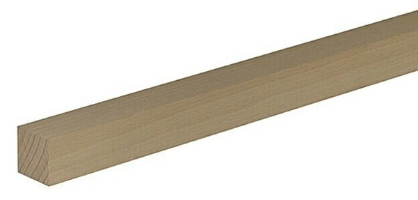 Profiles and more Kvadratna letev (Do x Š x V: 95 cm x 28 mm x 28 mm, Bukev)