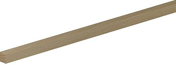 Profiles and more Kvadratna letev (Do x Š x V: 95 cm x 12 mm x 12 mm, Bukev)