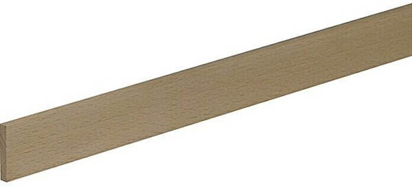 Profiles and more Pravokotna letev (95 cm x 29 mm x 5 mm, Bukev)