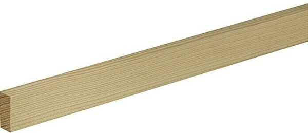 Profiles and more Pravokotna letev (100 cm x 29 mm x 13 mm, Smreka/bor)