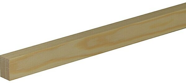 Profiles and more Pravokotna letev (100 cm x 29 mm x 19 mm, Smreka/bor)