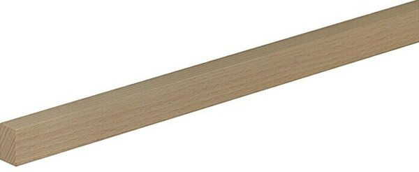 Profiles and more Pravokotna letev (95 cm x 20 mm x 13 mm, Bukev)