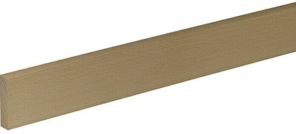 Profiles and more Pravokotna letev (95 cm x 40 mm x 10 mm, Bukev)
