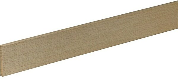 Profiles and more Pravokotna letev (95 cm x 40 mm x 5 mm, Bukev)