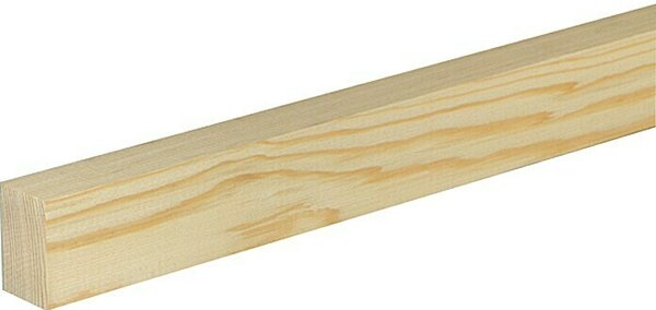 Profiles and more Pravokotna letev (100 cm x 40 mm x 23 mm, Smreka/bor)