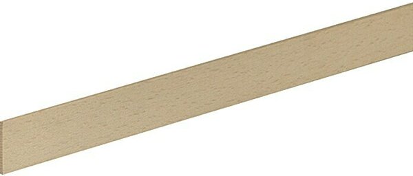 Profiles and more Pravokotna letev (95 cm x 29 mm x 3 mm, Bukev)