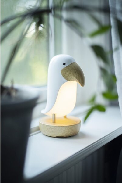 Belo-rjava otroška nočna lučka LED LED Toucan - Star Trading