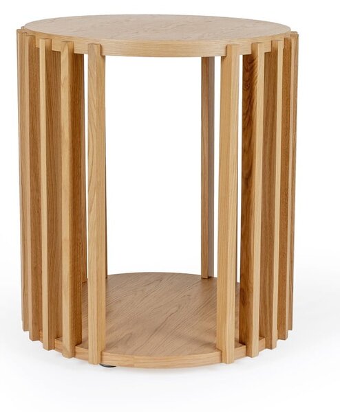 Hrastova mizica Woodman Drum, ø 53 cm