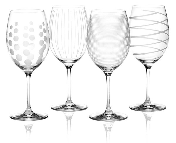 Set 4 kozarcev za vino Mikasa Cheers, 685 ml