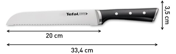 Nož iz nerjavečega jekla Ice Force – Tefal