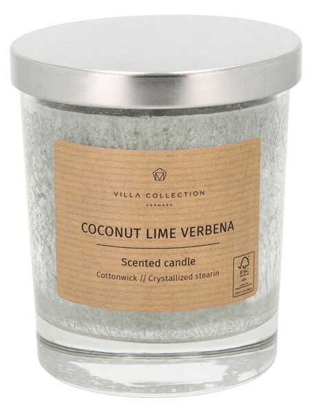 Dišeča sveča čas gorenja 40 h Kras: Coconut, Lime & Verbena – Villa Collection