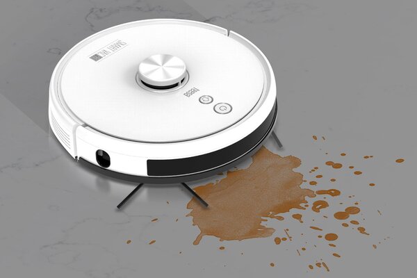 2v1 aku. HEPA mokro suhi robotski sesalnik SMART VAC PRO Tuya LDS TOF