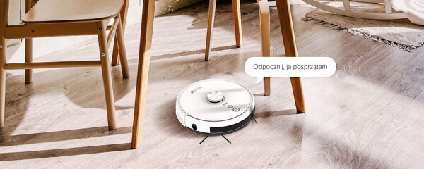2v1 aku. HEPA mokro suhi robotski sesalnik SMART VAC PRO Tuya LDS TOF