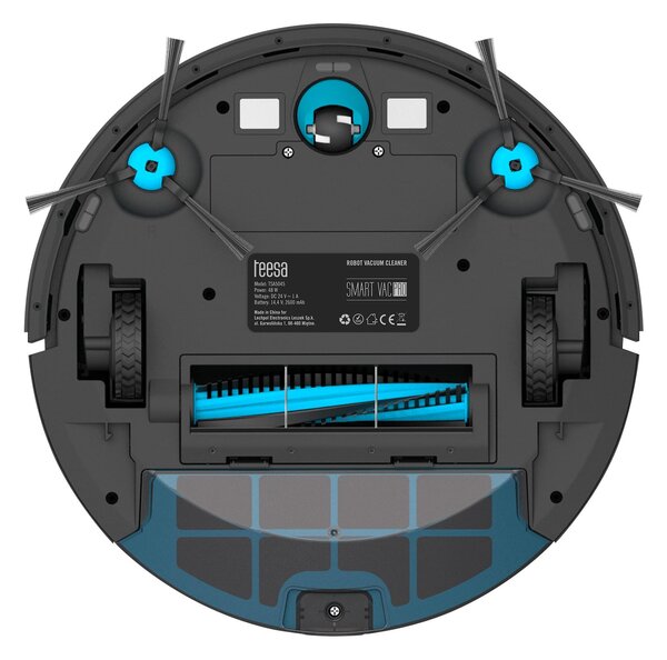 2v1 aku. HEPA mokro suhi robotski sesalnik SMART VAC PRO Tuya LDS TOF