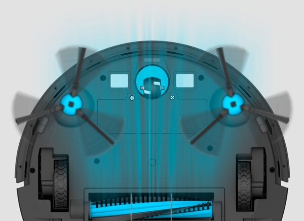2v1 aku. HEPA mokro suhi robotski sesalnik SMART VAC PRO Tuya LDS TOF