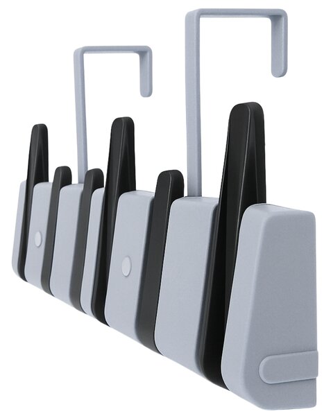 Stenska obešalka PIANO HANGER 45,5x11 cm, sivo-črna