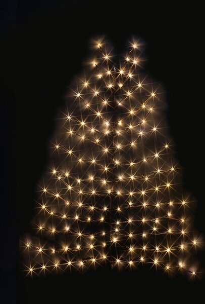 LED stenski božični drevesček ZIGGY, rjav - več velikosti Velikost: XS