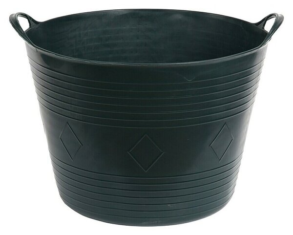Vrtna košara (Plastika, Prostornina: 40 l, Zelene barve)