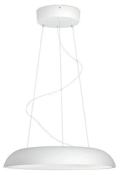 Philips Hue LED viseča okrogla svetilka Amaze (25 W, Ø x V: 43,4 x 150 cm, Bela)