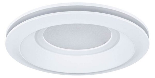 Paulmann LED vgradna svetilka Sormus, bela, premer 10 cm, IP65, komplet 3 kosov, Bela, Kopalnica, Plastika, Sodobni, Vgreznjeni strop