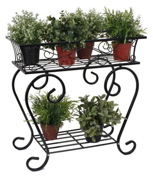 Jekleno stojalo za cvetlične lonce (višina 58 cm) – Garden Pleasure