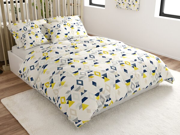 Posteljnina iz mikrovlaken GEOMETRICA pisana Dimenzije posteljnine: 70 x 90 cm | 140 x 200 cm