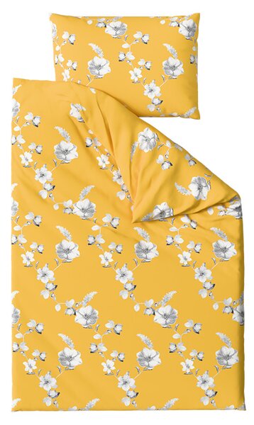 Posteljnina iz mikrovlaken YELLOW ROSE rumena Dimenzije posteljnine: 70 x 90 cm | 140 x 200 cm
