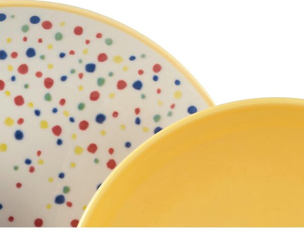 Creatable Jedilni Servis Joy Yellow, 12-Delni